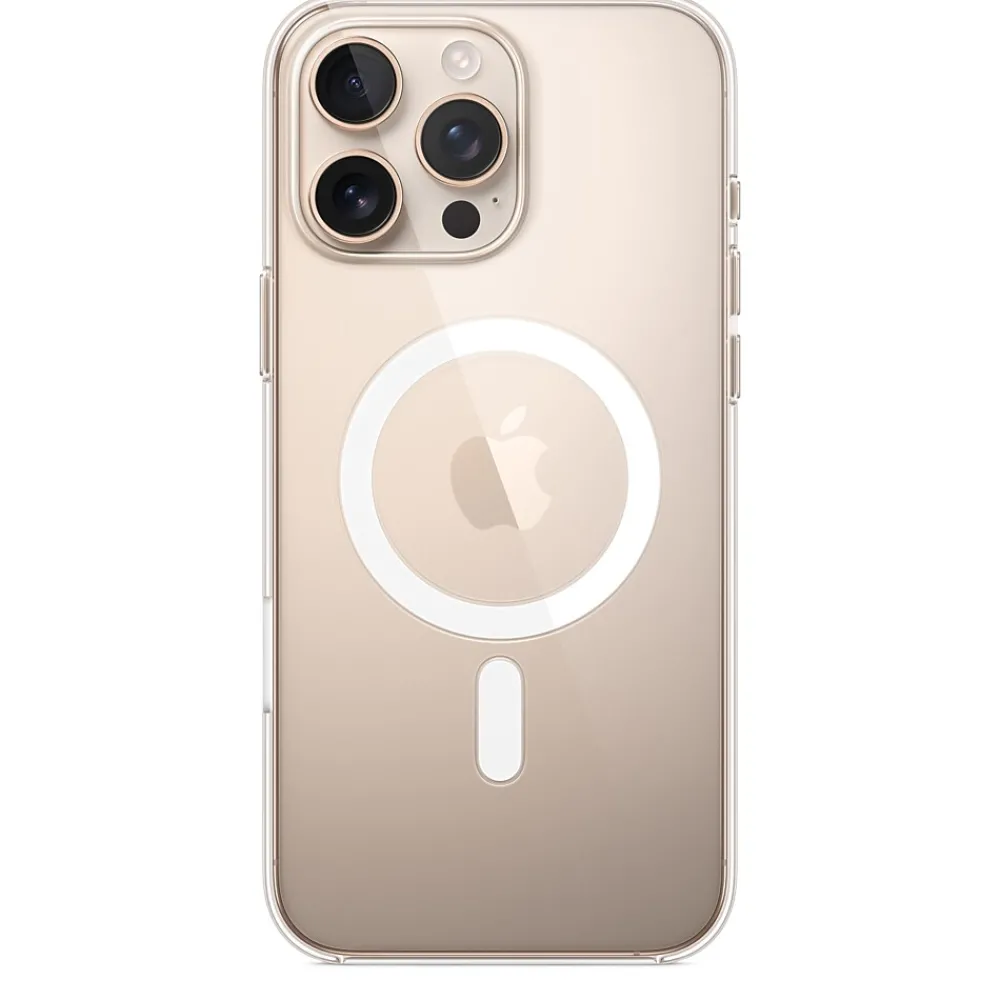 Apple MagSafe Phone Case for iPhone 16 Pro Max, Clear (MA7F4ZM/A)