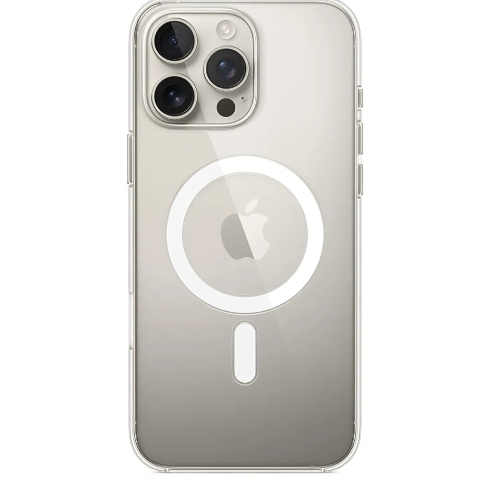 Apple MagSafe Phone Case for iPhone 16 Pro Max, Clear (MA7F4ZM/A)