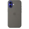 Apple MagSafe Silicone Case For iPhone 16, Stone Gray (MYY33ZM/A)