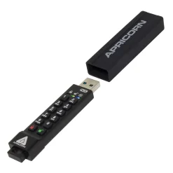 Online Apricorn ASK3-NX 32GB USB 3.1 Type A Flash Drive, Black (ASK3-NX-32GB)