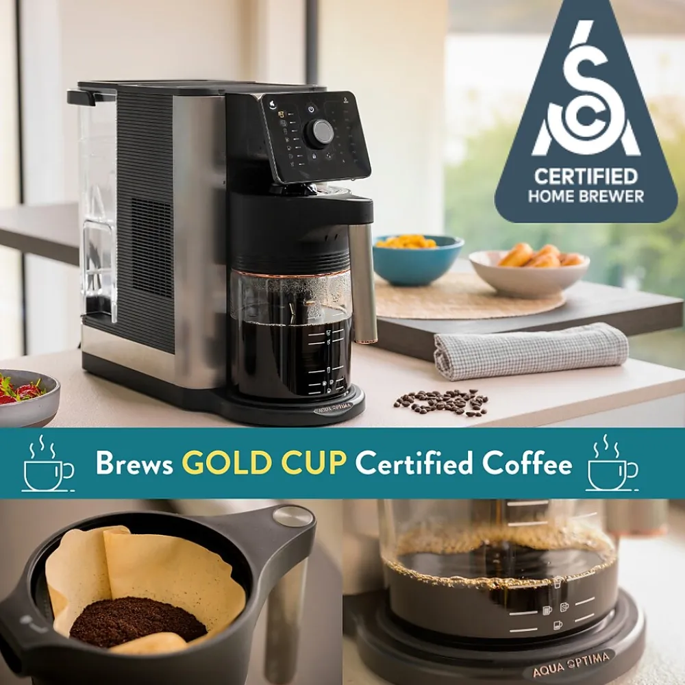 HomeCraft Aqua Optima Aurora 10-Cup Automatic Drip Coffee Maker (ACE002)