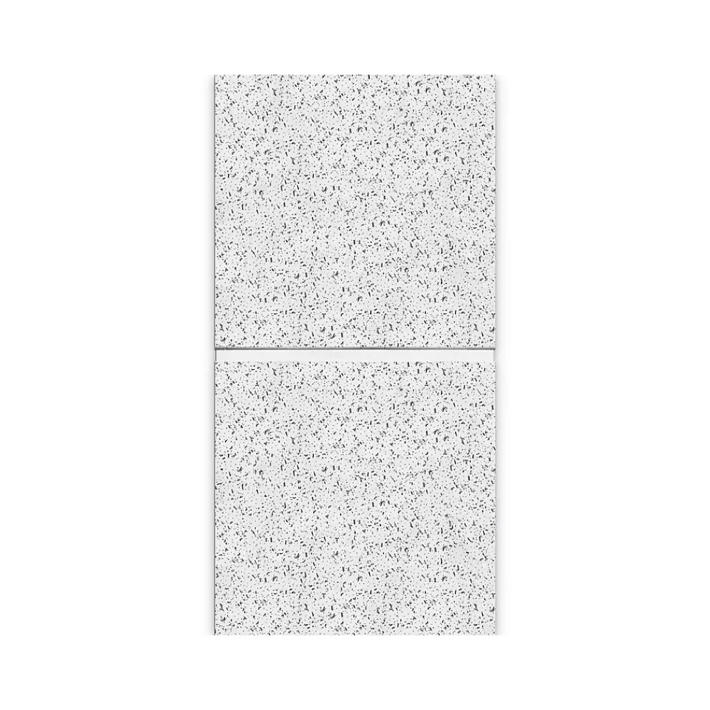 Armstrong CORTEGA Second Look Tegular Edge Ceiling Tile, 24" x 48", White, 10/Carton (BP2767D)