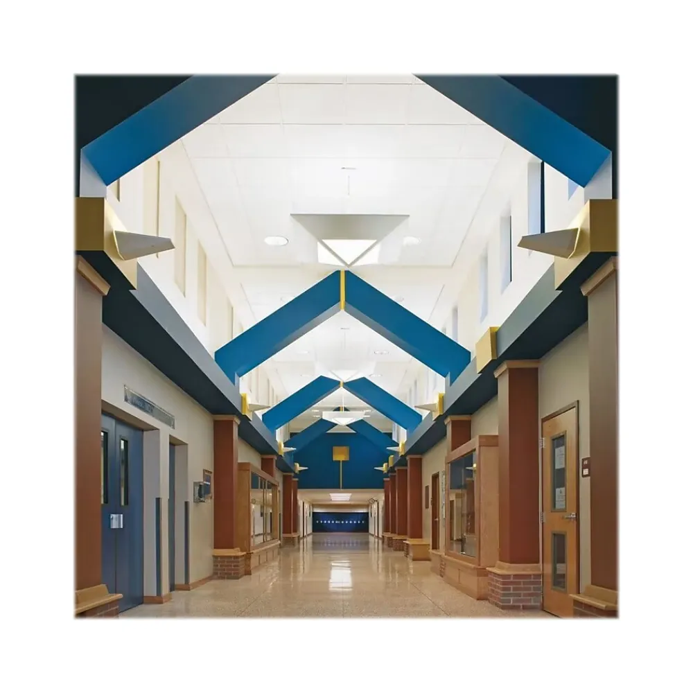 Armstrong CORTEGA Second Look Tegular Edge Ceiling Tile, 24" x 48", White, 10/Carton (BP2767D)