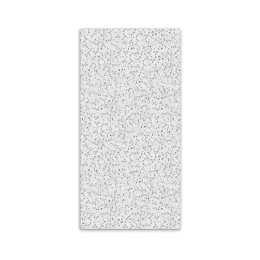 Armstrong CORTEGA Tegular Edge Ceiling Tile, 24" x 48", White, 10/Carton (BP703B)