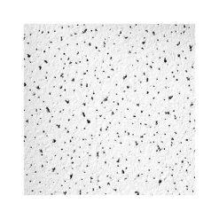Armstrong FINE FISSURED Angled Tegular Edge Ceiling Tile, 24" x 24", White, 12/Carton (BP1717)