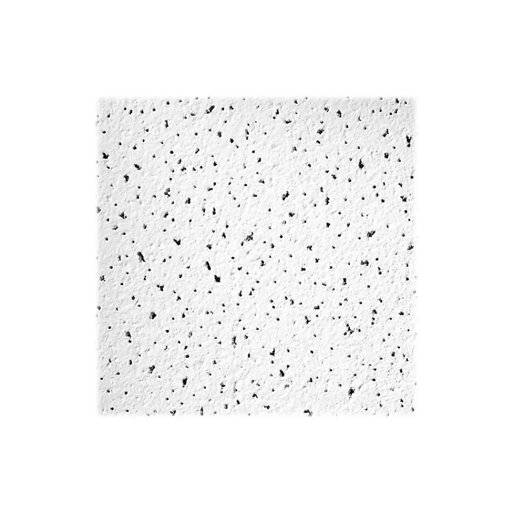 Armstrong FINE FISSURED Beveled K4C4 Edge Ceiling Tile, 12" x 12", White, 40/Carton (BP746)