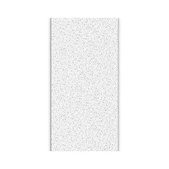Armstrong FINE FISSURED Square Lay-In Edge Ceiling Tile 15/16, 24" x 48", White, 8/Carton (BP1714)