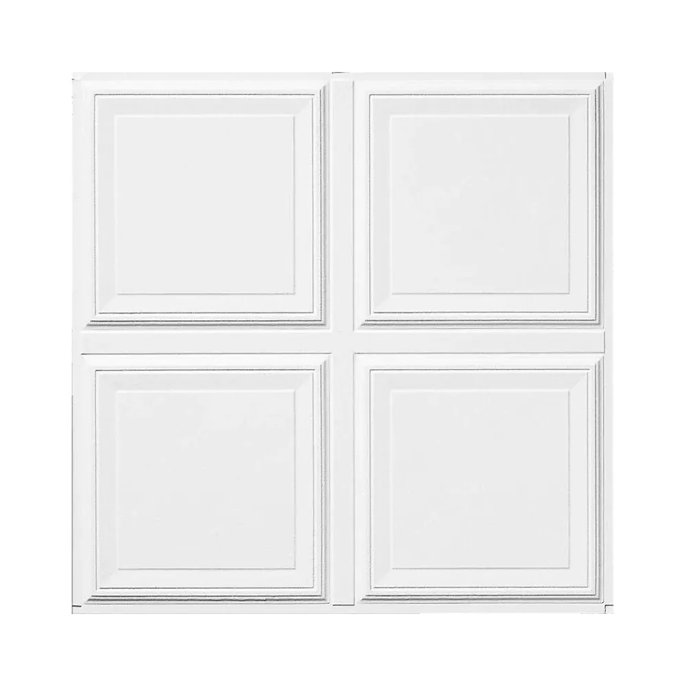 Armstrong LEDGES Tegular Edge Ceiling Tile, 24" x 24", White, 12/Carton (BP303A)