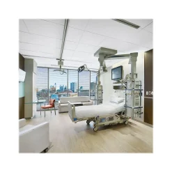 Armstrong ULTIMA Health Zone Beveled Tegular Edge Ceiling Tile, 24" x 24", White, 10/Carton (BP1446)