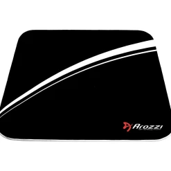 Chair Mats*Arozzi Chair Mat, 45.7" x 45.7", Low-Pile, Black/White (-FLOORMAT-WT)