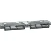 Bathroom Tissue Dispenser, Double Roll, Surface Mounted, Heavy-duty Cast Aluminum, 13"L x 4-3/4"W x 1-3/4"H<ASI Best