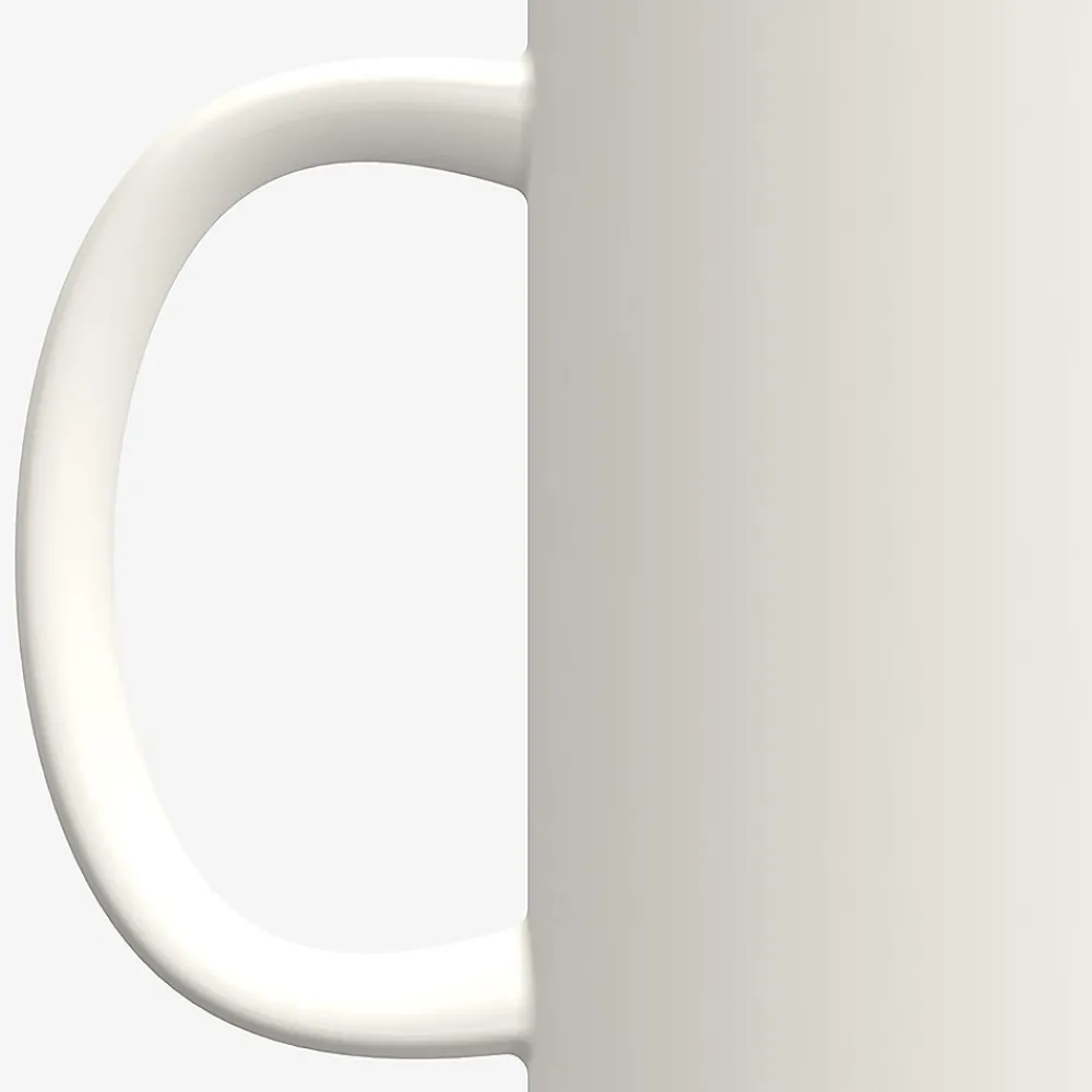 Ceramic Travel Mug with Cork Base, 12 oz., White (SM50W)<ASOBU Outlet
