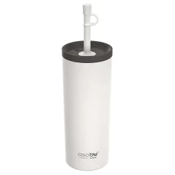 Super Sippy Insulated Coffee Tumbler, 20 oz., White (NA-ICT200)<ASOBU