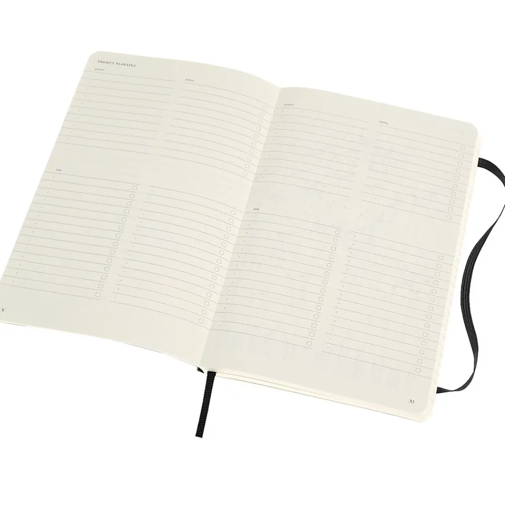 Notebooks|Assorted Publishers PRO Professional Notebooks, 5" x 8.25", Narrow Ruled, Black (620787)