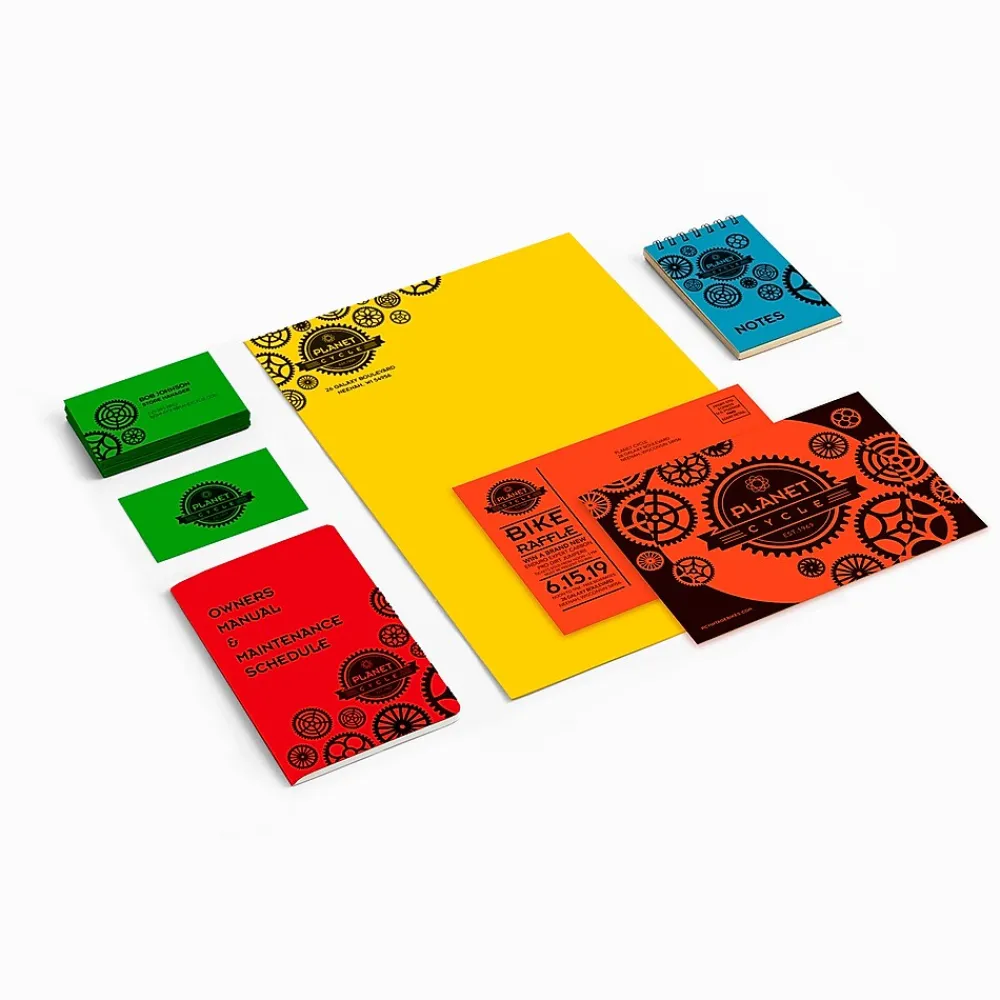 Card Stock*Astrobrights 65 lb. Cardstock Paper, 8.5" x 11", Primary Assortment, 50 Sheets/Pack (99325-02)