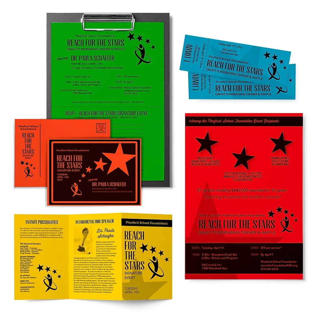 Card Stock*Astrobrights 65 lb. Cardstock Paper, 8.5" x 11", Primary Assortment, 50 Sheets/Pack (99325-02)
