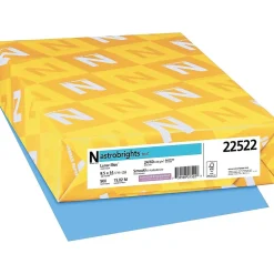 Multipurpose Paper*Astrobrights 30% Recycled 8.5" x 14" Multipurpose Paper, 24 lbs., , 500/Ream (22522) Lunar Blue