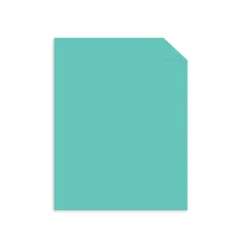Card Stock*Astrobrights Punchy Pastels 65 lb. Cardstock Paper, 8.5" x 11", Breezy Blue, 100 Sheets/Pack (91784)