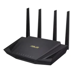 Discount Asus AC Dual Band MU-MIMO WiFi 6 Router, Black (RT-AX3000)