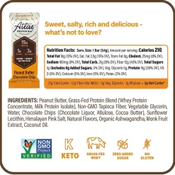 Atlas Gluten Free Chocolate Protein Bar, 1.9 oz., 10 Bars/Box 2/Box (600-02138)