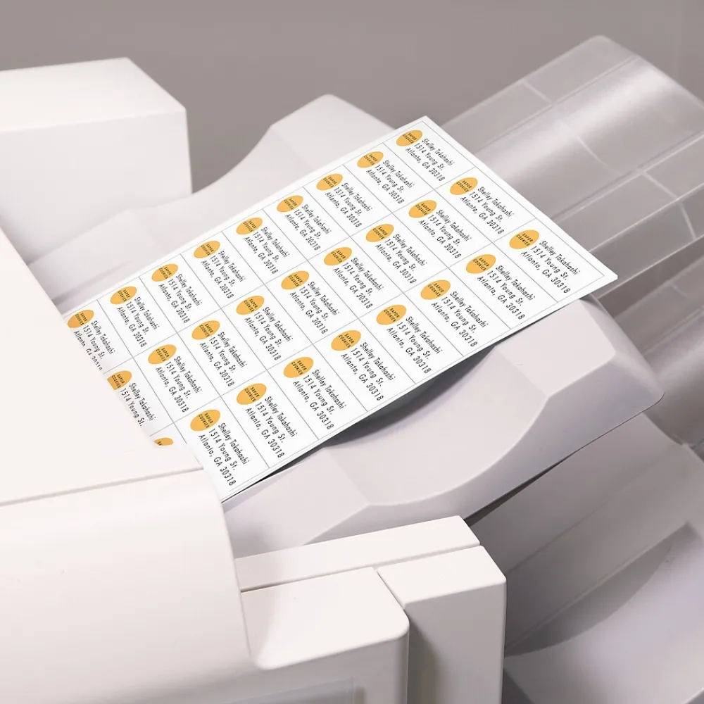Outlet Avery Address Labels for Copiers, 1" x 2-13/16", Clear, 2,310 Labels/Pack (5311)