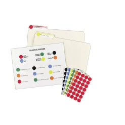 Labels|Avery Color-Coding Labels on 4