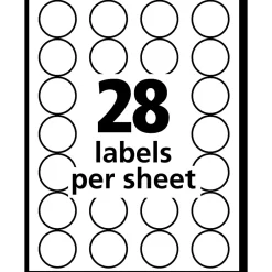 Labels|Avery Color-Coding Labels on 4