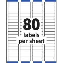Best Avery Easy Peel Inkjet Return Address Labels, 2/3