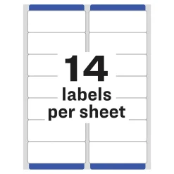 Hot Avery Easy Peel Laser Address Labels, 1-1/3