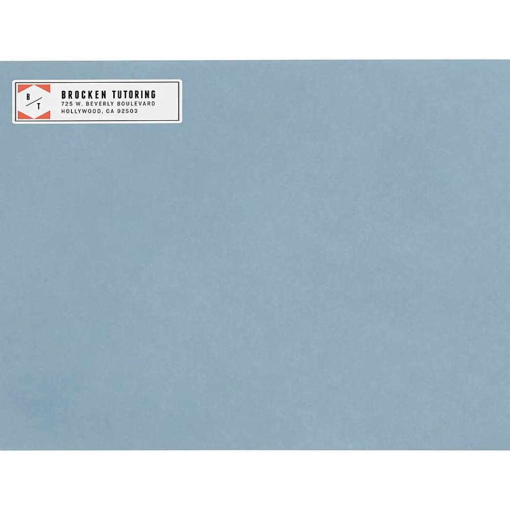 Clearance Avery Easy Peel Laser Return Address Labels, 1/2" x 1-3/4", White, 20,000 Labels/Box (5967)