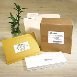Sale Avery EcoFriendly Laser/Inkjet Address Labels, 1" x 2-5/8", White, 750 Labels/Pack (48160)