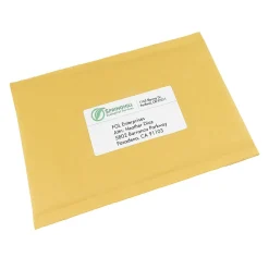 Avery EcoFriendly Laser/Inkjet Shipping Labels, 2" x 4", White, 250 Labels/Pack (48263)