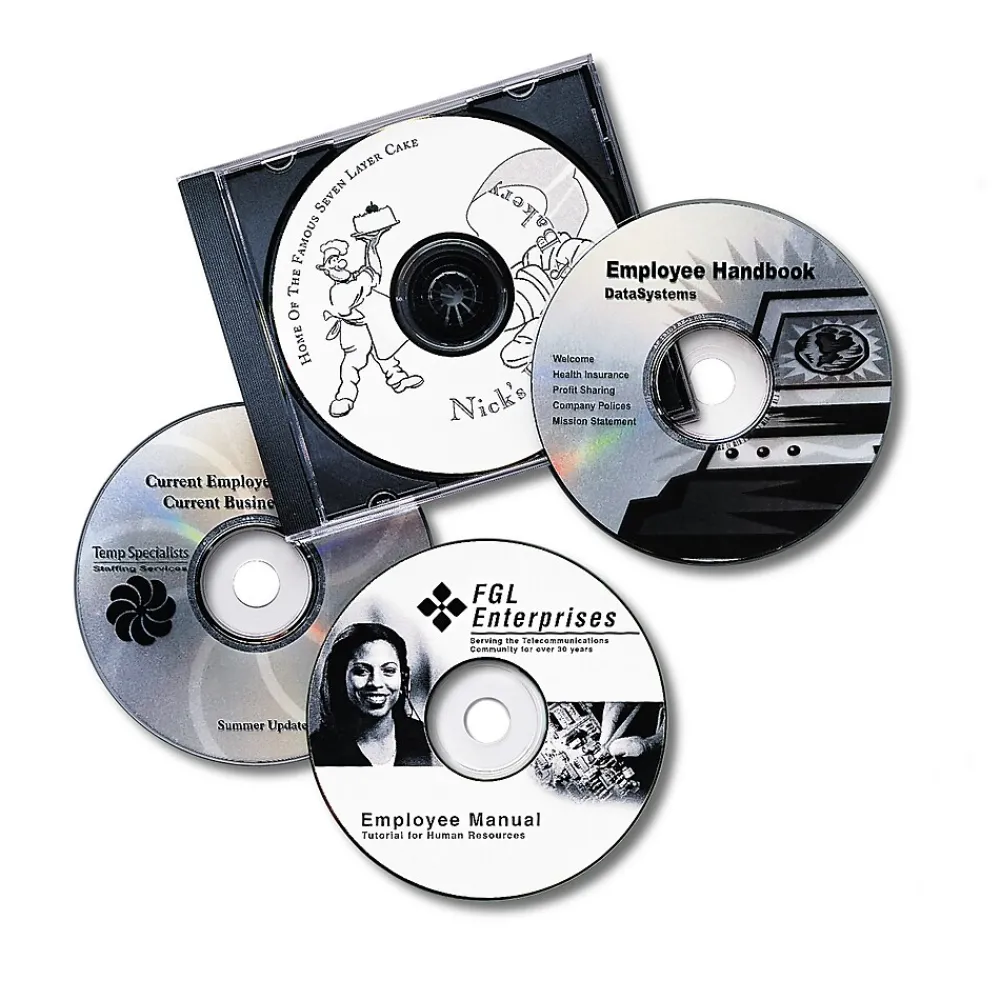 Labels|Avery Laser Media Labels, White Matte, 40 Disc and 80 Spine Labels/Pack (5692)