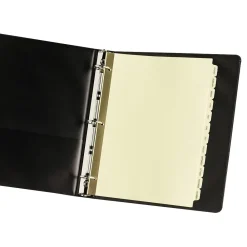 Dividers|Avery Pre-Printed Paper Dividers with Laminated Tabs, Jan-Dec Tabs, Buff, Gold Reinforced (11307)