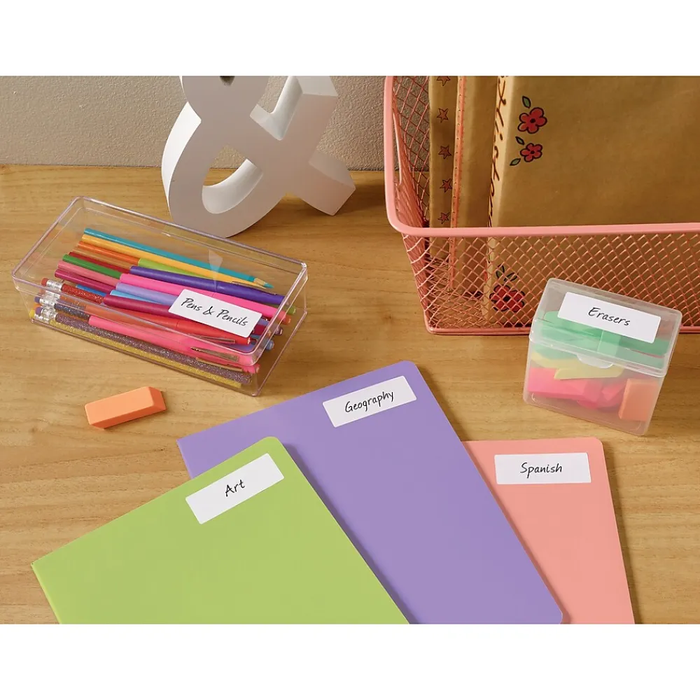 New Avery Sure Feed Laser Address Labels, 1" x 2-5/8", White, 7,500 Labels/Box (45160)