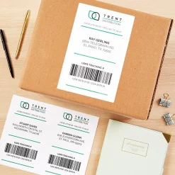 Outlet Avery TrueBlock Inkjet Shipping Labels, 5-1/2