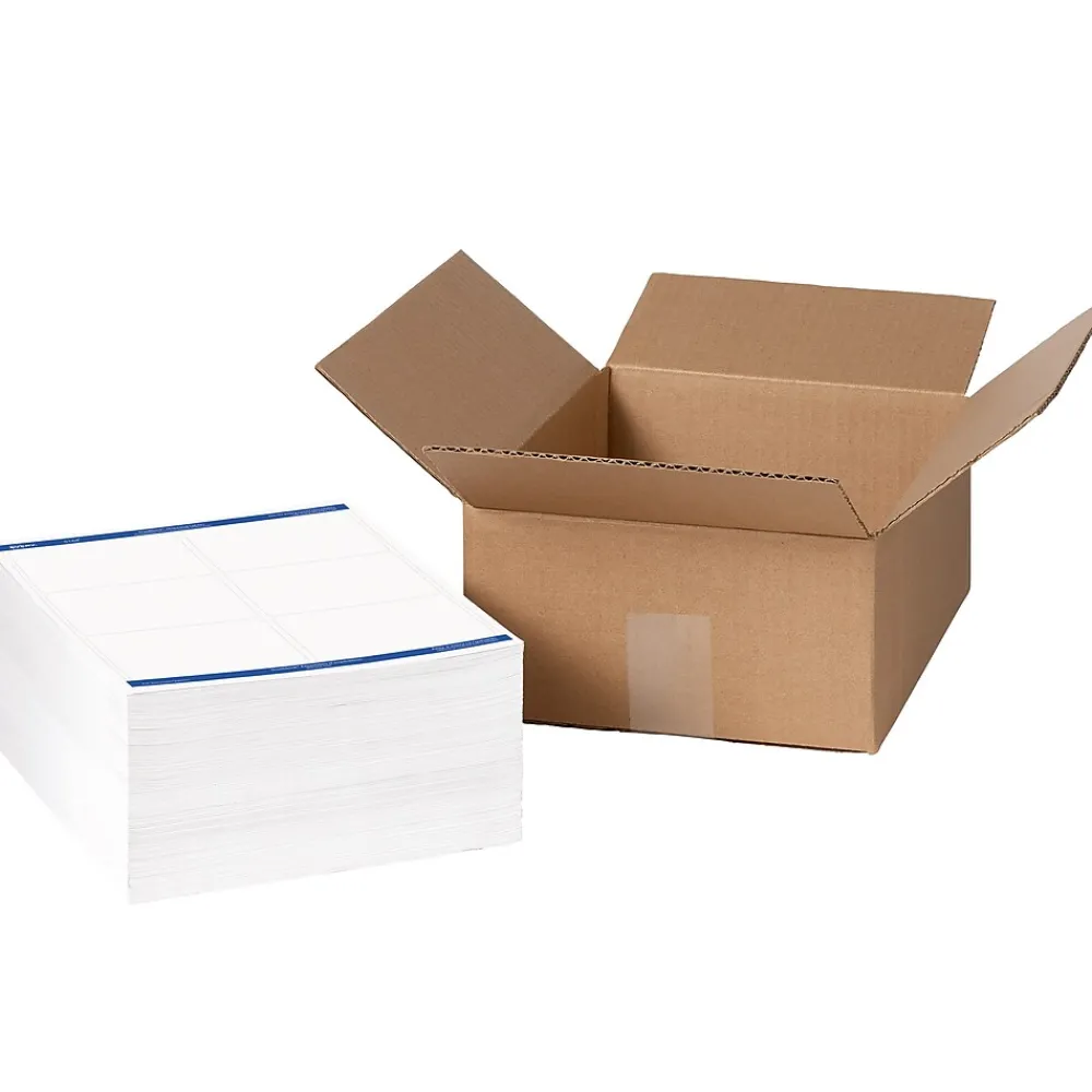 Hot Avery TrueBlock Laser Shipping Labels, 3-1/3" x 4", White, 3,000 Labels/Box (95905)