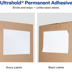 Discount Avery TrueBlock Laser Shipping Labels, 8-1/2