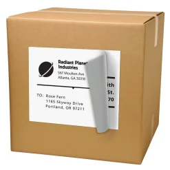 Discount Avery TrueBlock Laser Shipping Labels, 8-1/2