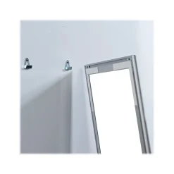 Dry Erase*Azar Dry-Erase Whiteboard, Aluminum Frame, 24