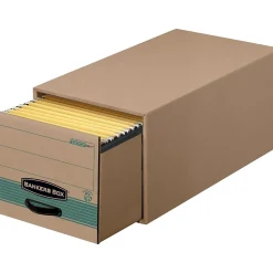 File Storage|Bankers Box® Bankers Box Stor/Drawer File Storage Drawer, White, 6/Carton (1231201)