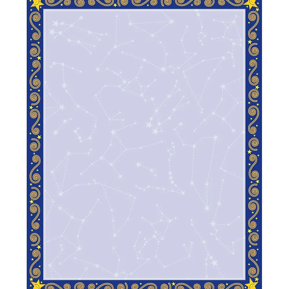 Classroom Paper*Barker Creek 8 1/2" x 11" Computer Paper, Reach For The Stars, 50/Pk