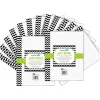 Classroom Paper*Barker Creek Black Chevron Computer Paper, 100 Sheets/Set (BC3622)