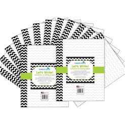 Classroom Paper*Barker Creek Black Chevron Computer Paper, 100 Sheets/Set (BC3622)