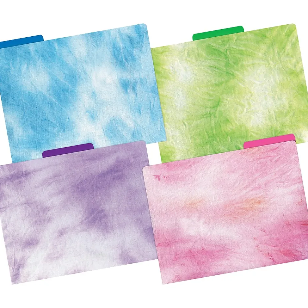 File Folders|Barker Creek Blue Ombré File Folder, 1/3-Cut Tab, Letter Size, Assorted, 107/Set (152)