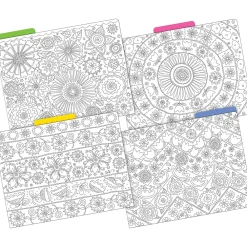 File Folders|Barker Creek Color Me! File Folder Set, 1/3-Cut Tab, Letter Size, In My Garden, 12/Pack (2008)