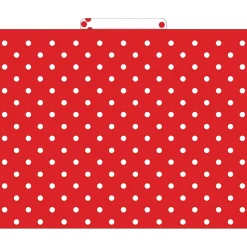 File Folders|Barker Creek File Folder Set, 1/3-Cut Tab, Letter Size, Red & White Dot, 12/Pack (2009)
