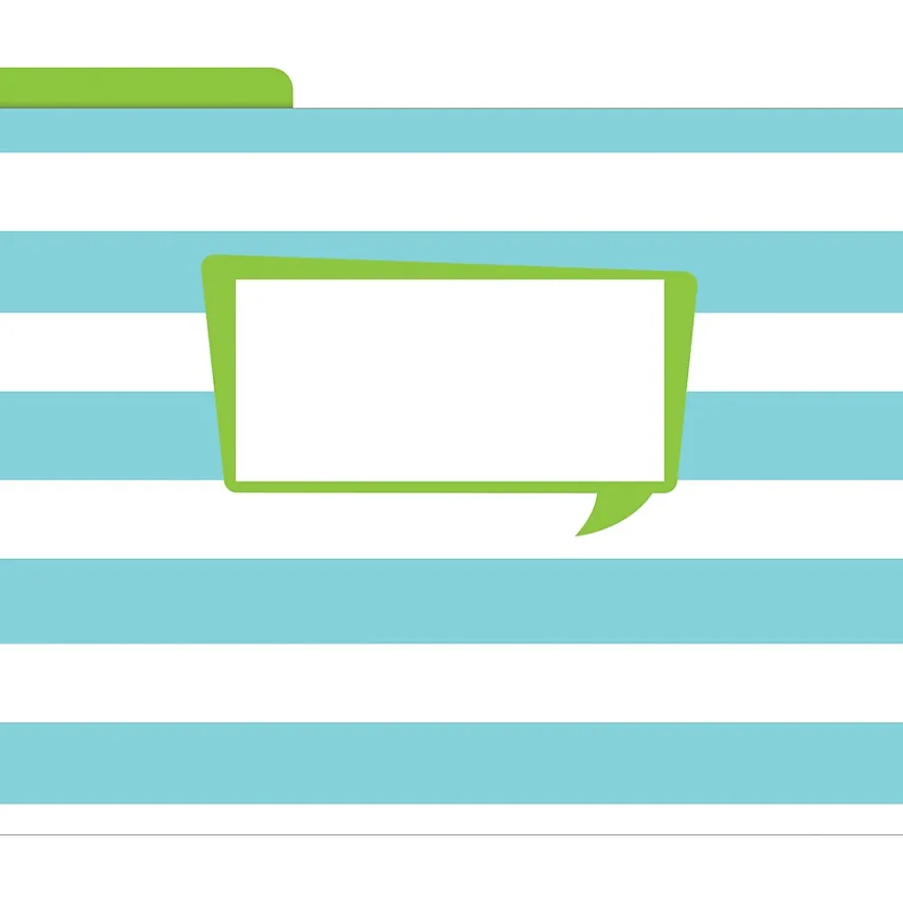 File Folders|Barker Creek File Folder Set, 1/3-Cut Tab, Letter Size, Multicolored, 12/Pack (2003)