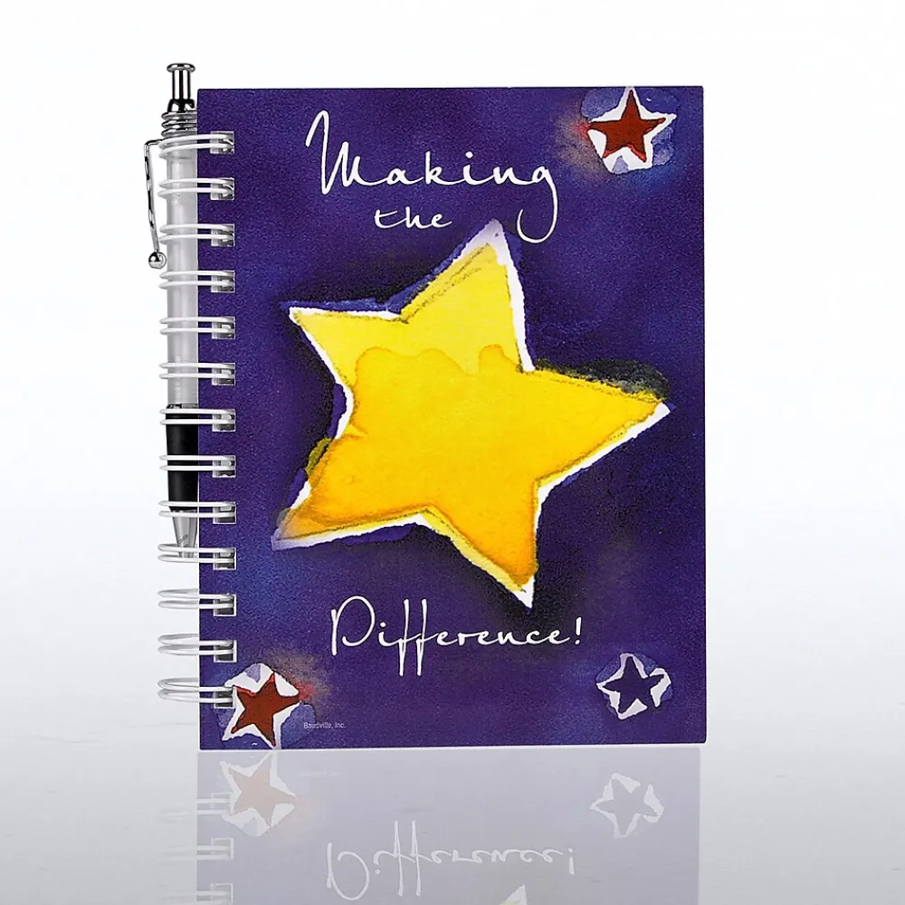 ® Tote Bag With Journal And Pen, Making the Difference<Baudville Sale