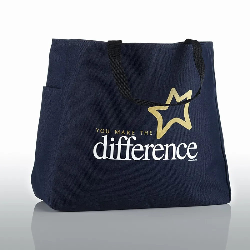 ® Tote Bag, You Make the Difference<Baudville Best
